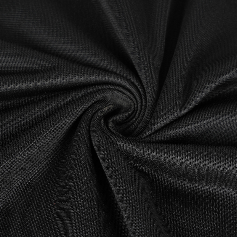 Černé hedvábné rukavice Velvet Fabric 561